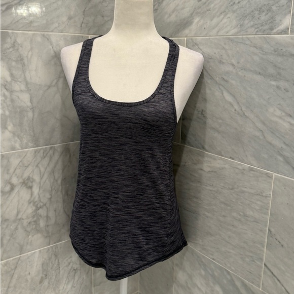 Lululemon Salute the Sun Tank Heathered Black size small 4 - Picture 8 of 12